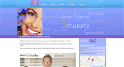 Desktop Screenshot of centredentaireschwartz.com